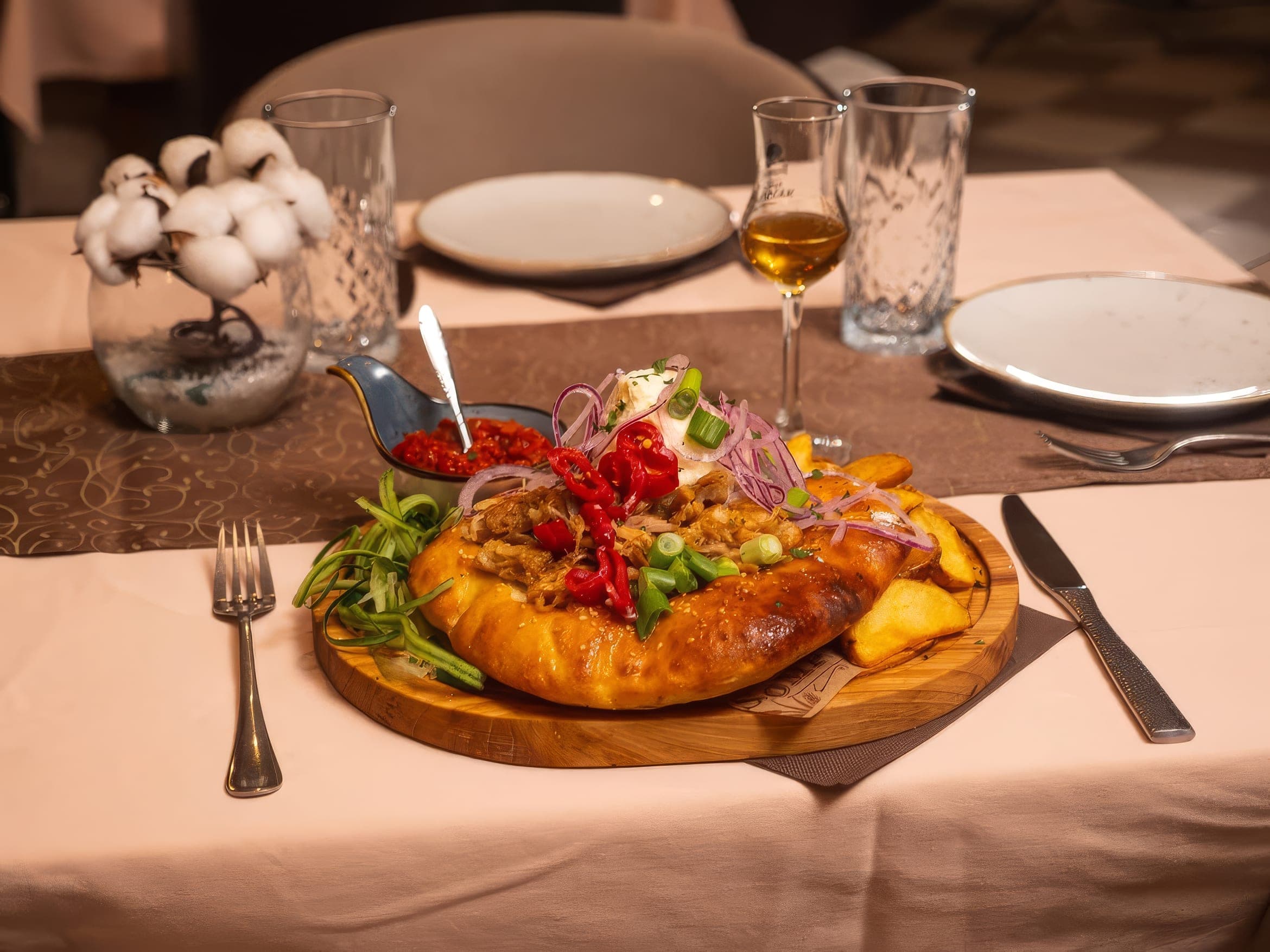 Vlaška tajna — specijalitet Restorana Megdan serviran na drvenoj dasci